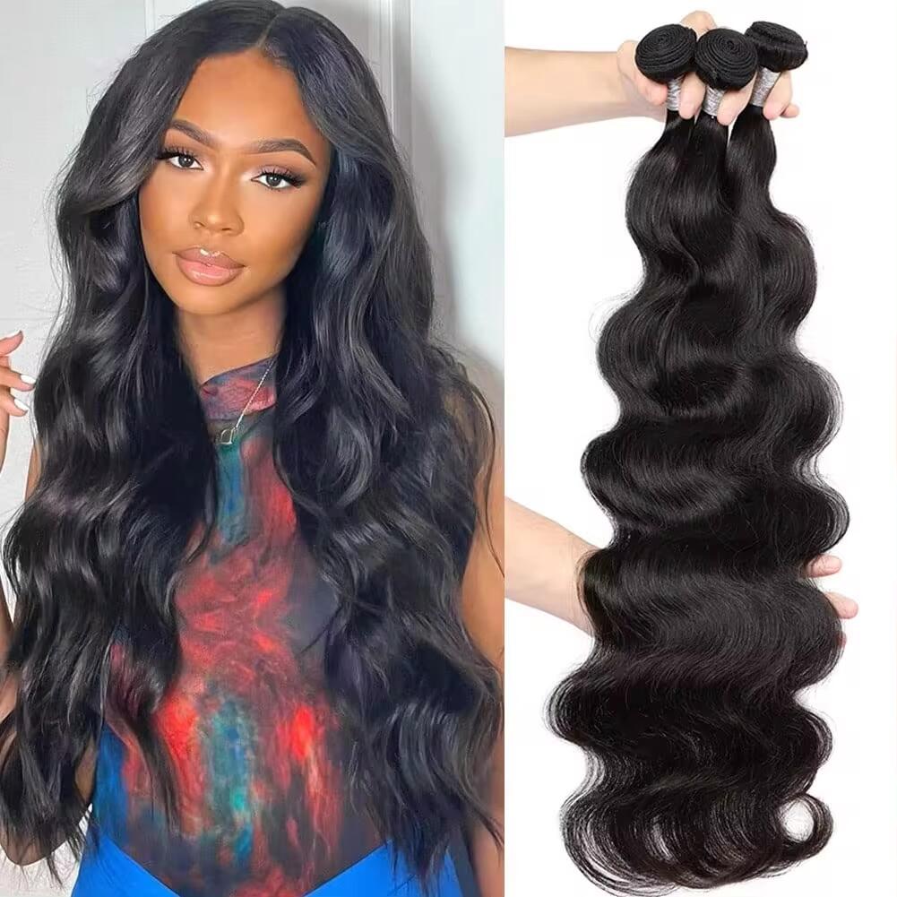 36 Inch Body Wave Human Hair Weave